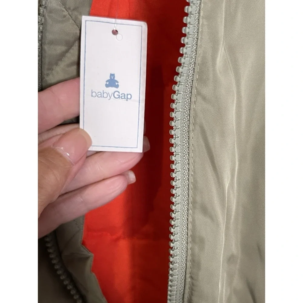 NWT Authentic Baby Gap 6-12 Mth Warmest Water Repellent Winter Flight Snowsuit